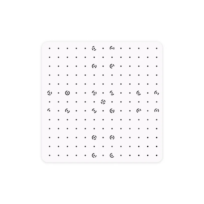 Glass substrate with a high-precision coded calibration surface for INSPIRE 2