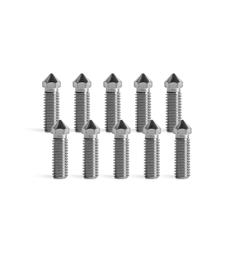 Brass Nozzle Set – 0.4mm (10 pcs), Compatible with ARCO